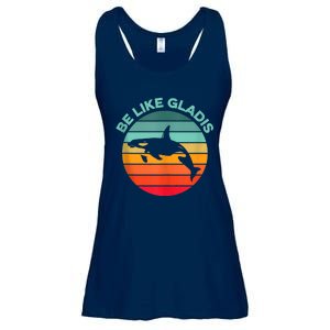 Be Like Gladis Funny Orca Yacht Sinking Whale Viral Meme Fan Ladies Essential Flowy Tank