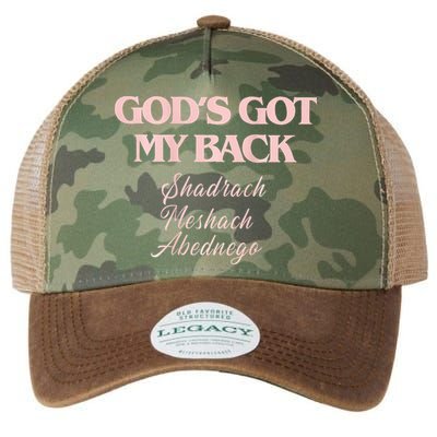 Brandon L.A.K.E Gods Got My Back Legacy Tie Dye Trucker Hat