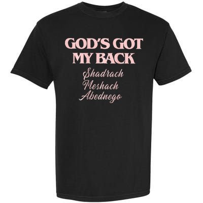 Brandon L.A.K.E Gods Got My Back Garment-Dyed Heavyweight T-Shirt