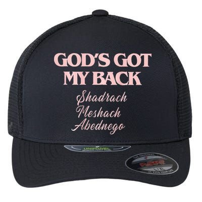 Brandon L.A.K.E Gods Got My Back Flexfit Unipanel Trucker Cap