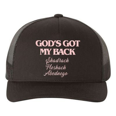 Brandon L.A.K.E Gods Got My Back Yupoong Adult 5-Panel Trucker Hat