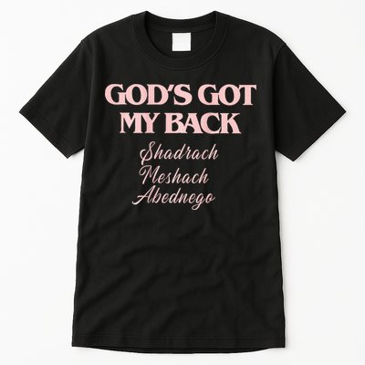 Brandon L.A.K.E Gods Got My Back Tall T-Shirt