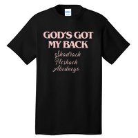 Brandon L.A.K.E Gods Got My Back Tall T-Shirt