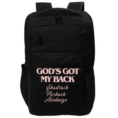 Brandon L.A.K.E Gods Got My Back Impact Tech Backpack