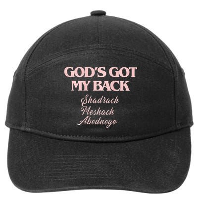 Brandon L.A.K.E Gods Got My Back 7-Panel Snapback Hat