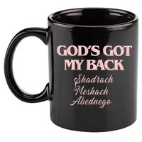 Gods Got My Back 11oz C Handle Ceramic Mug