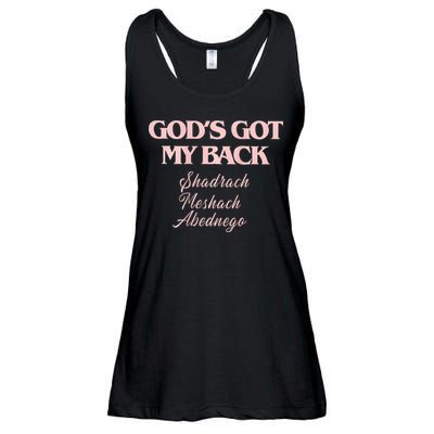 Brandon L.A.K.E Gods Got My Back Ladies Essential Flowy Tank