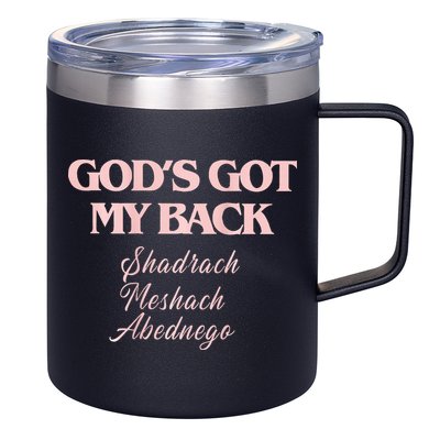 Gods Got My Back 12oz Stainless Steel Coffee Mug