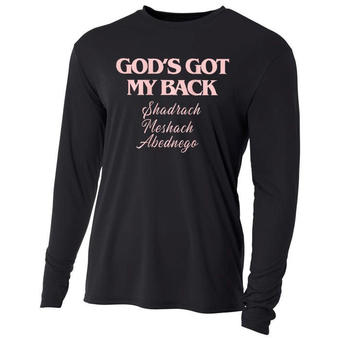 Brandon L.A.K.E Gods Got My Back Cooling Performance Long Sleeve Crew