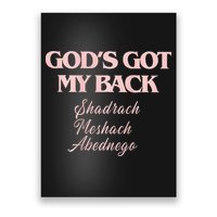 Gods Got My Back Poster
