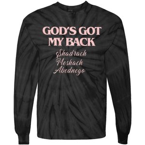 Brandon L.A.K.E Gods Got My Back Tie-Dye Long Sleeve Shirt