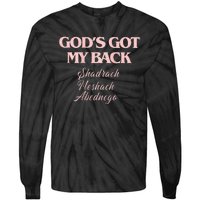 Brandon L.A.K.E Gods Got My Back Tie-Dye Long Sleeve Shirt