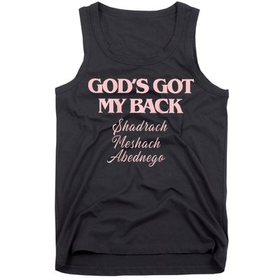 Brandon L.A.K.E Gods Got My Back Tank Top