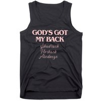 Brandon L.A.K.E Gods Got My Back Tank Top