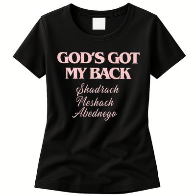 Brandon L.A.K.E Gods Got My Back Womens T-Shirt