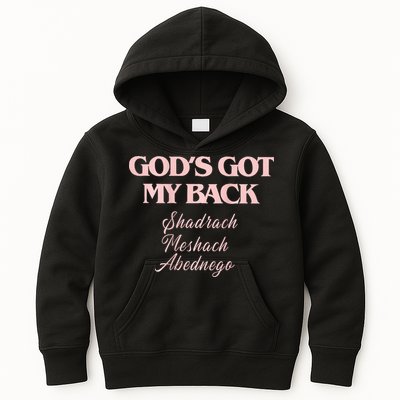 Brandon L.A.K.E Gods Got My Back Kids Hoodie
