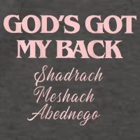 Gods Got My Back Vector Backpack