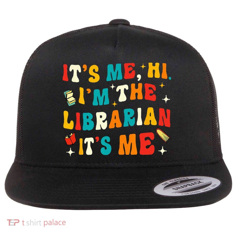 Book Lover Gifts Funny Bookworm Book Nerd Librarian Flatbill Hat