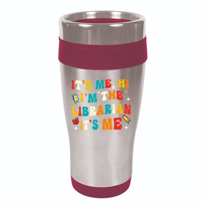 Book Lover Gifts Funny Bookworm Book Nerd Librarian 16oz Travel Tumbler