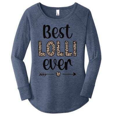 Best Lolli Grandmother Appreciation Lolli Grandma Women's Perfect Tri Tunic Long Sleeve Shirt