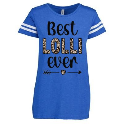 Best Lolli Grandmother Appreciation Lolli Grandma Enza Ladies Jersey Football T-Shirt