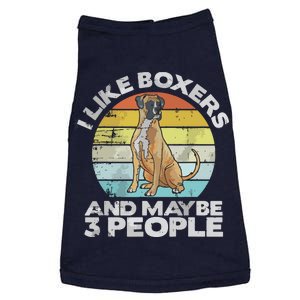 Boxer Lover Gift Retro Boxer Boxer Doggie Tank