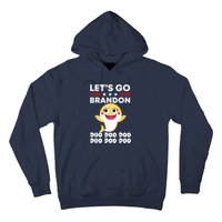 Babby Let's Go Brandon Doo Doo Doo Shark Hoodie