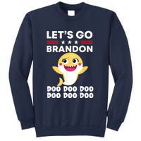 Babby Let's Go Brandon Doo Doo Doo Shark Sweatshirt