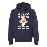 Babby Let's Go Brandon Doo Doo Doo Shark Premium Hoodie