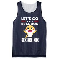 Babby Let's Go Brandon Doo Doo Doo Shark Mesh Reversible Basketball Jersey Tank