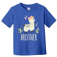 Brother Llama Great Gift Christmas Matching Family Tribe Boy Gift Toddler T-Shirt