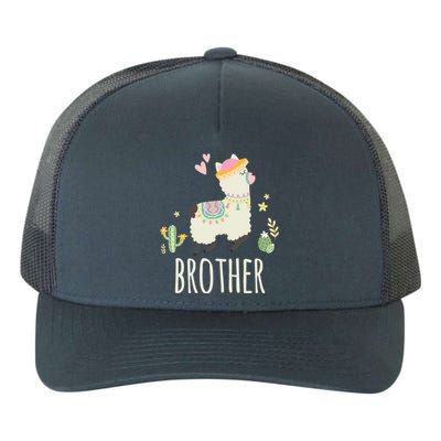 Brother Llama Great Gift Christmas Matching Family Tribe Boy Gift Yupoong Adult 5-Panel Trucker Hat