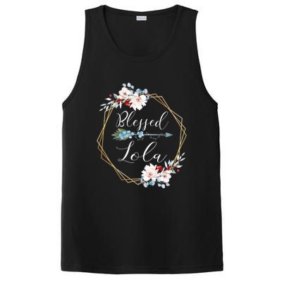 Blessed Lola Grandma Gift PosiCharge Competitor Tank