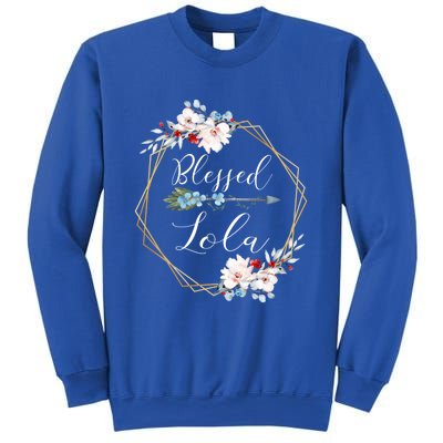 Blessed Lola Grandma Gift Sweatshirt