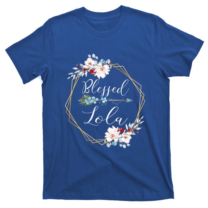 Blessed Lola Grandma Gift T-Shirt