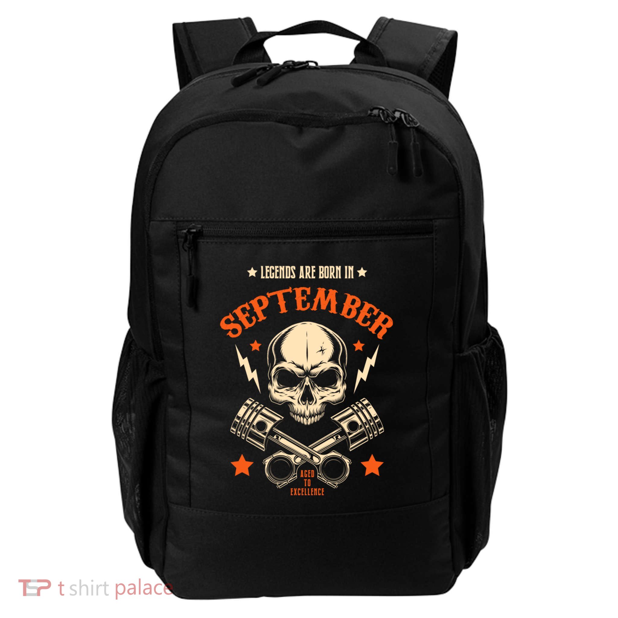 Birthday Legend Gifts Born In September Backpack