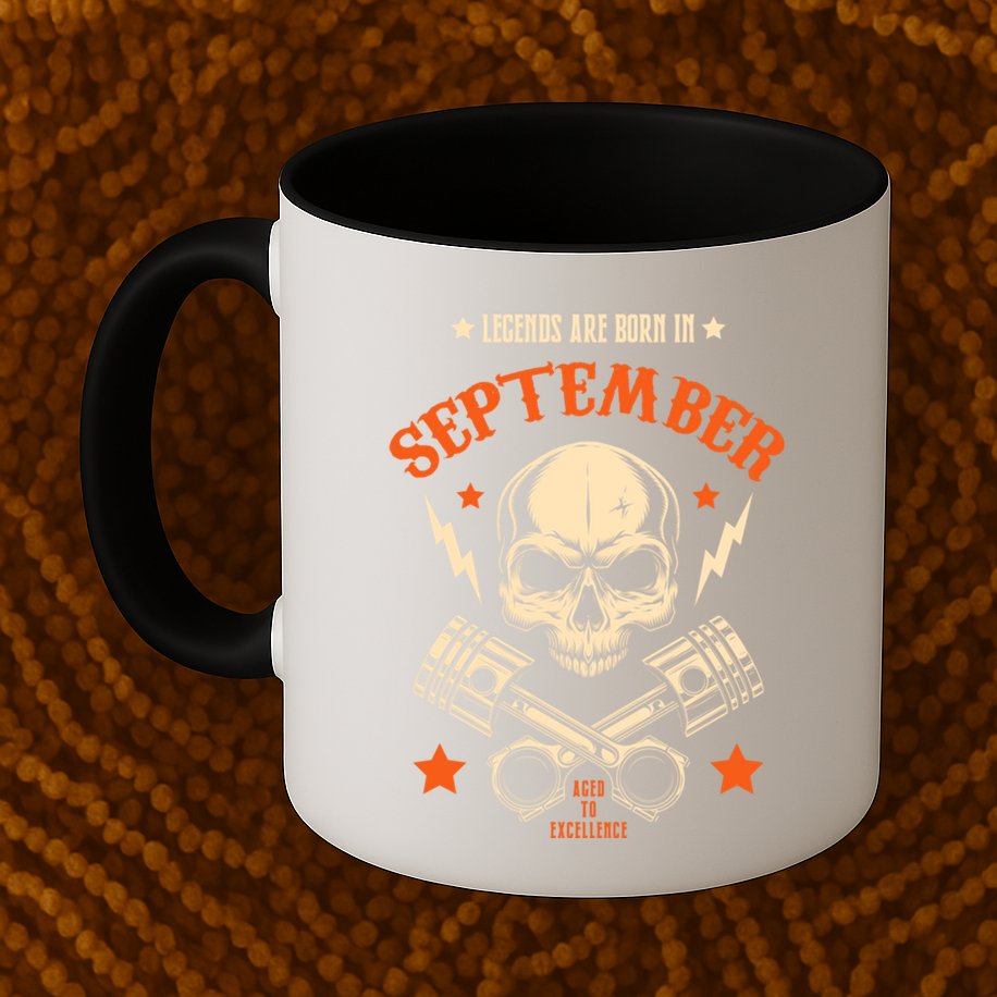 Birthday Legend Gifts Born In September Mug