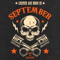 Birthday Legend Gifts Born In September Beanie