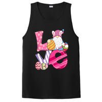 Bunny Love Gnome Rabbit Eggs Hunting Happy Easter Day Funny PosiCharge Competitor Tank