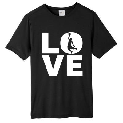 Basketball Lover Gift For Basketball Players & Basketballers Tall Fusion ChromaSoft Performance T-Shirt