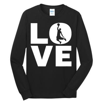 Basketball Lover Gift For Basketball Players & Basketballers Tall Long Sleeve T-Shirt