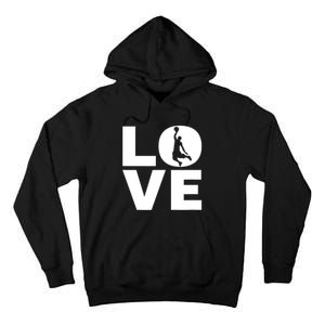 Basketball Lover Gift For Basketball Players & Basketballers Tall Hoodie