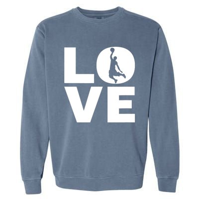 Basketball Lover Gift For Basketball Players & Basketballers Garment-Dyed Sweatshirt