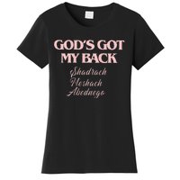 B.R.A.N.D.O.N L.A.K.E Gods Got My Back Women's T-Shirt