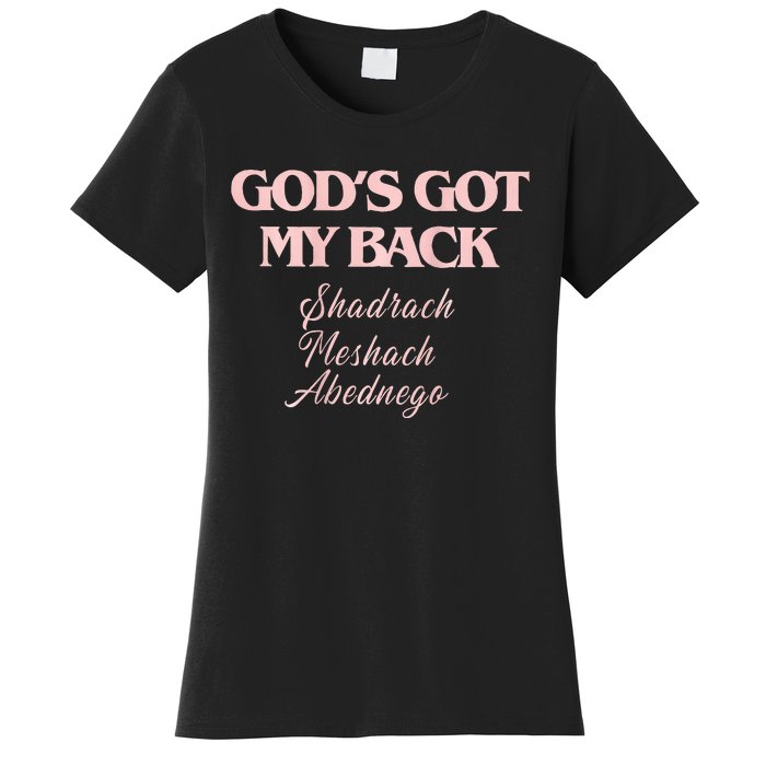 B.R.A.N.D.O.N L.A.K.E Gods Got My Back Women's T-Shirt