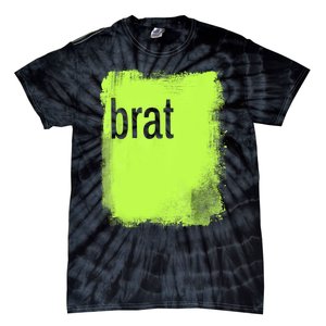 Brat Lime Green Trendy Grunge Design Apparel By Gu Tie-Dye T-Shirt