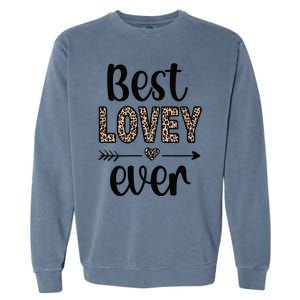 Best Lovey Grandmother Appreciation Lovey Garment-Dyed Sweatshirt