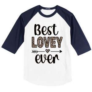 Best Lovey Grandmother Appreciation Lovey Baseball Sleeve Shirt