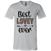 Best Lovey Grandmother Appreciation Lovey V-Neck T-Shirt