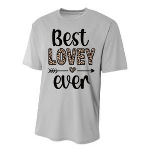 Best Lovey Grandmother Appreciation Lovey Performance Sprint T-Shirt